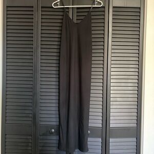 AFRM Black Mesh Detail Dress